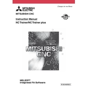 Mitsubishi Electric CNC NC Trainer NC manual cover