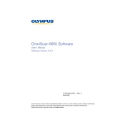 Olympus OmniScan MXU manual cover