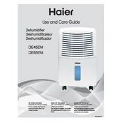 Haier DM65EM manual cover