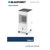 Blaupunkt B&M 6L Air Cooler 368418 manual cover