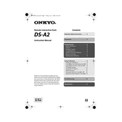 Onkyo DS A2 manual cover