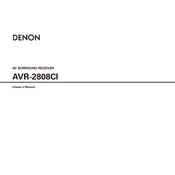 Denon AVR-2808CI