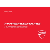 Ducati Hypermotard 2015 manual cover