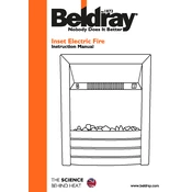 Beldray EH1012 Inset Electric Fire manual cover