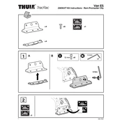 Thule Tracrac 29616XT manual cover