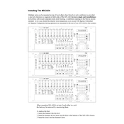 Tascam MX-2424 manual cover