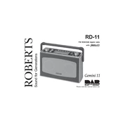 Roberts Gemini RD11 DAB 0 manual cover