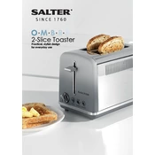 Salter EK4324MATOMBRE Ombre 2 Slice Toaster manual cover