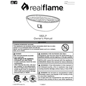 Realflame 592LP manual cover