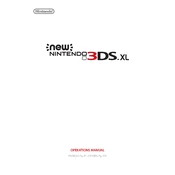 Nintendo New 3DS XL Operations manual cover