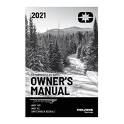 Polaris Indy VR1 129, 137, Indy XC manual cover