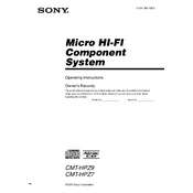 Sony CMT-HPZ7
