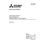 Mitsubishi Electric SW1DND GXW2 E manual cover