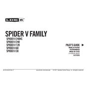 Line 6 Spider V Family manual cover