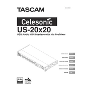 Tascam US-20x20 Converter manual cover