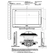 Sony KDL-22BX300 manual cover