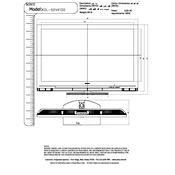 Sony KDL-52V4100 manual cover