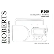 Roberts R309 Analogue 0 manual cover