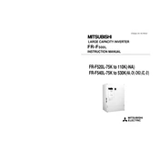 Mitsubishi Electric FR F500L manual cover