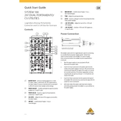 Behringer 297 Dual Portamento manual cover