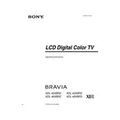 Sony KDL- 40XBR3
