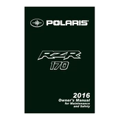 Polaris RZR 170 manual cover