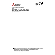 Mitsubishi Electric MES3 255C DM EN manual cover