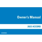 Honda Accord Sedan 2022