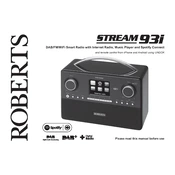 Roberts Stream 93i Internet 2016 manual cover