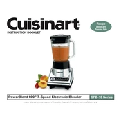 Cuisinart SPB-10 Series manual cover