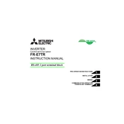 Mitsubishi Electric FR E7TR manual cover