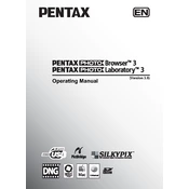 Ricoh Pentax Browser 3, Laboratory 3 manual cover