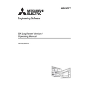 Mitsubishi Electric GX LogViewer Version 1 manual cover