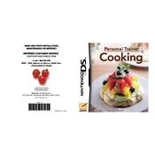 Nintendo Personal Trainer Cooking manual cover