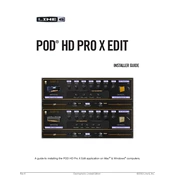 Line 6 POD HD Pro X manual cover