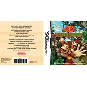 Nintendo DK Jungle Climber manual cover