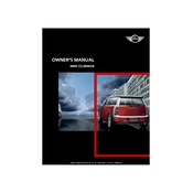 Mini Clubman 2010 manual cover