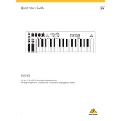 Behringer Swing manual cover