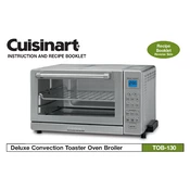 Cuisinart TOB-130 manual cover