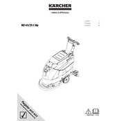 Karcher BD 43 25 C Bp manual cover