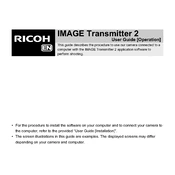 Ricoh Image Transmitter 2 manual cover