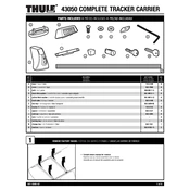 Thule Complete Tracker 43050 manual cover