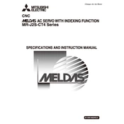 Mitsubishi Electric Meldas MR J2S CT4 Series manual cover