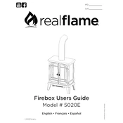 Realflame 5020E manual cover