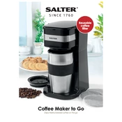 Salter EK2408 Coffee Maker to Go manual cover