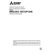 Mitsubishi Electric MRZJW3 SETUP154E manual cover