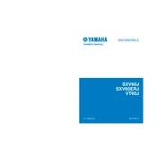 Yamaha SXv60J, SXv60ERJ, VT60J 2004 manual cover