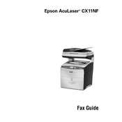 Epson AcuLaser CX11NF manual cover