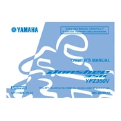 Yamaha YFZ350V Banshee 350 2006 manual cover