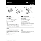 Sony CKH-NWS610 manual cover